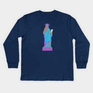 Ms.Liberty Kids Long Sleeve T-Shirt